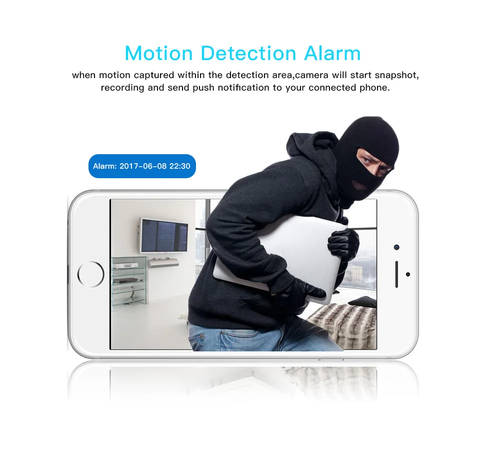 Skyevision Home Security IP Camera Wifi Wireless Mini Network Camera Surveillance 1080P Night Vision CCTV Camera Baby Monitor (6)
