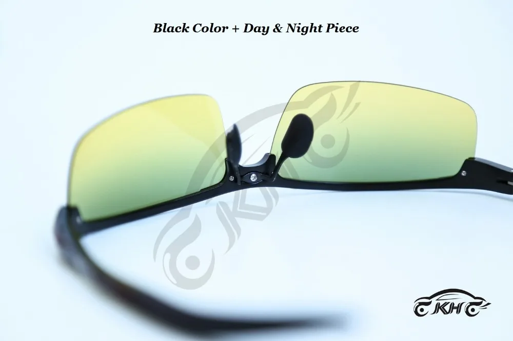 Polarized Sunglasses Driving Glasses Anti Glare Sunglasses KH Men's Polarized Sunglasses Day and Night Glasses Vison Multifunction Reduce Glare Goggles Original Box Eyewear de sol