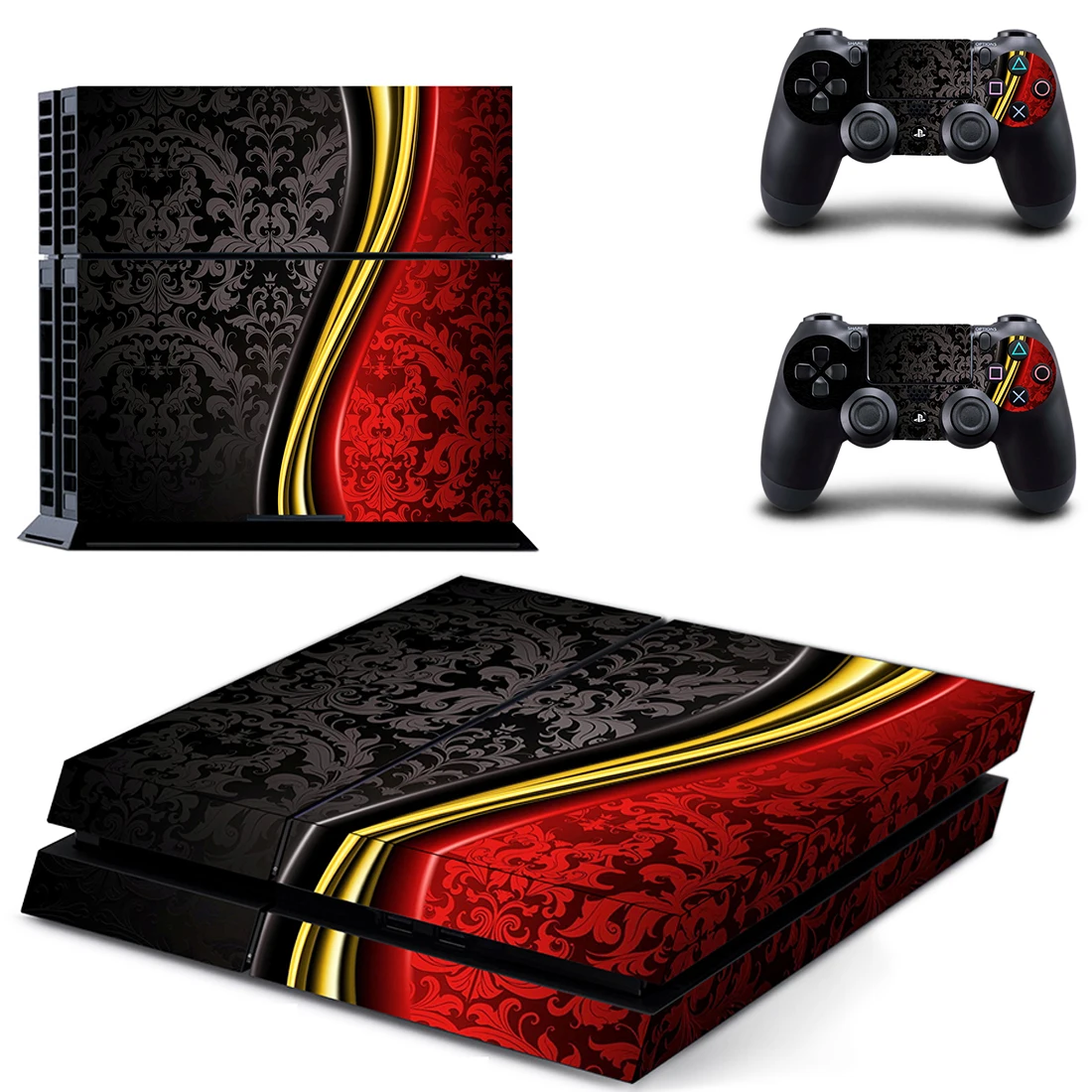 

New Fashion Game Sticker For Playstation 4 PS4 Console & Controllers Cover PS 4 Skin Stickers