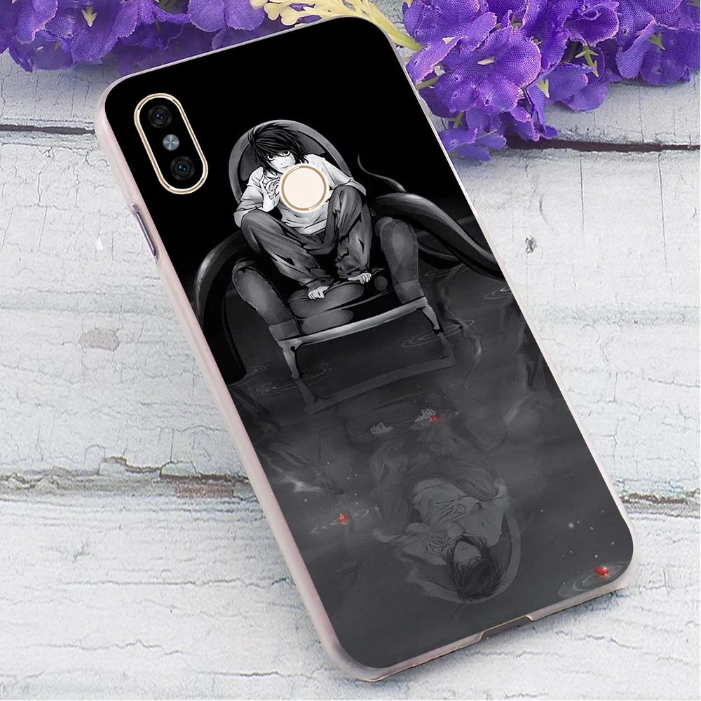 Чехол для телефона Xiaomi 8 SE Anime Death Note чехол Mi A1 A2/A2 Lite 8/Mi 9 Mix 2 S жесткий защитный