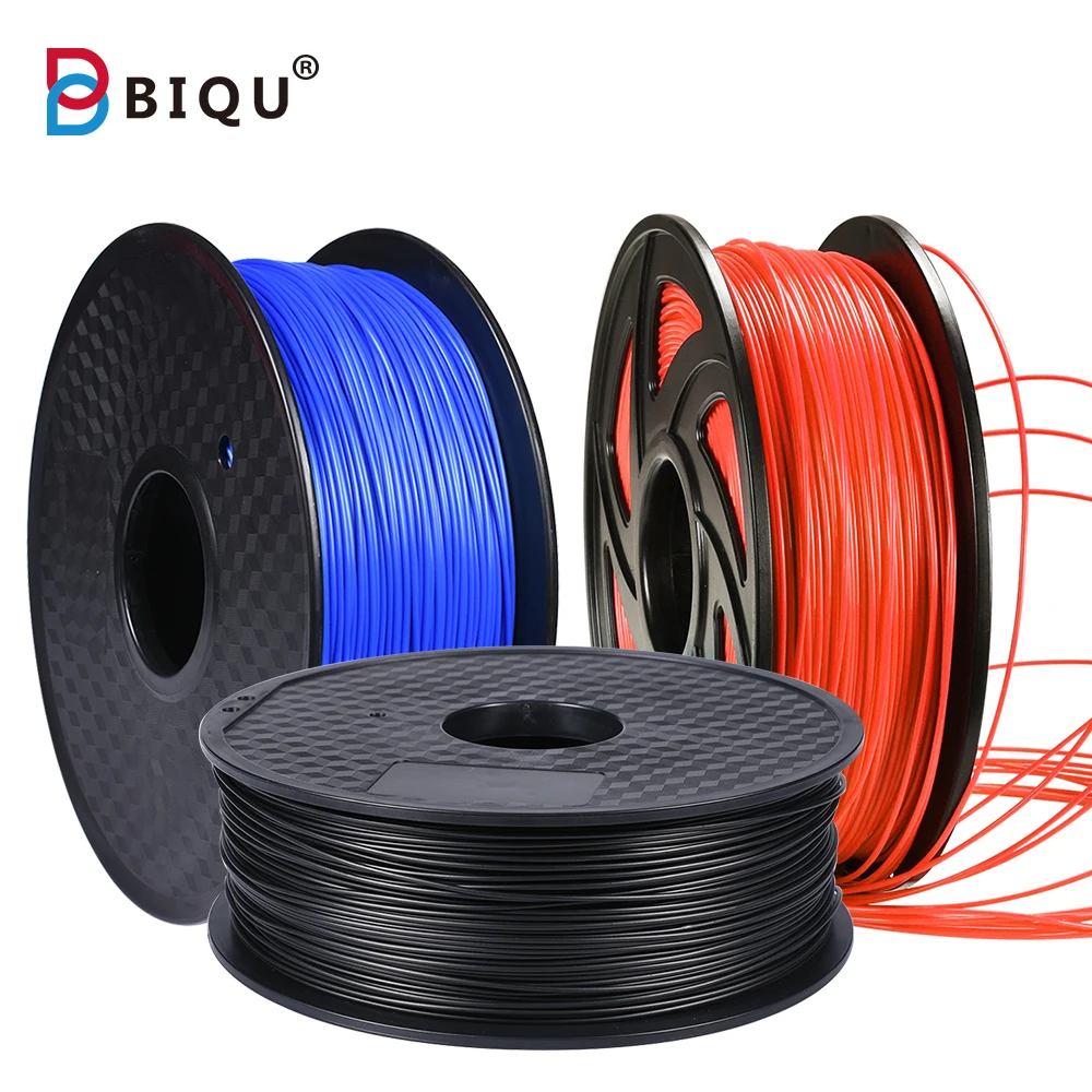 Наполнитель BIQU 3D 1 75 PLA многоцветный кг пластиковые катушки нить PlA для принтера 3d
