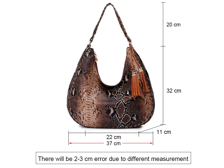 do vintage grande hobo marrom bolsa de