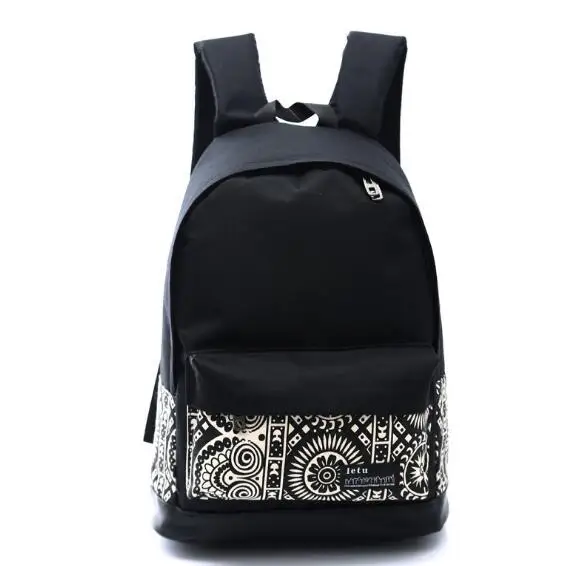 Модный холщовый Школьный рюкзак Женский Детский для отдыха ранец ноутбука