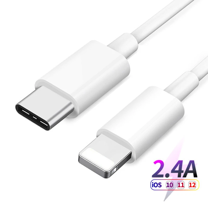 USB Type C to iphone Cable for iPhone X XS XR USB C Cable PD Charging