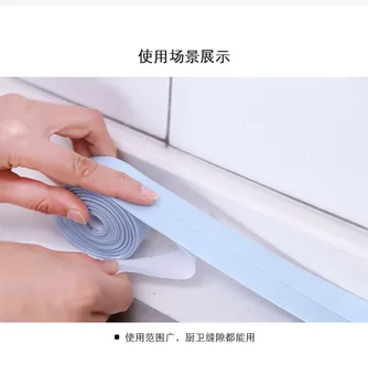 Self Adhesive Waterproof Anti moisture Bathroom Mosaic PVC Wall Sticker 3255cm Kitchen Ceramic Stickers Home Decortaion