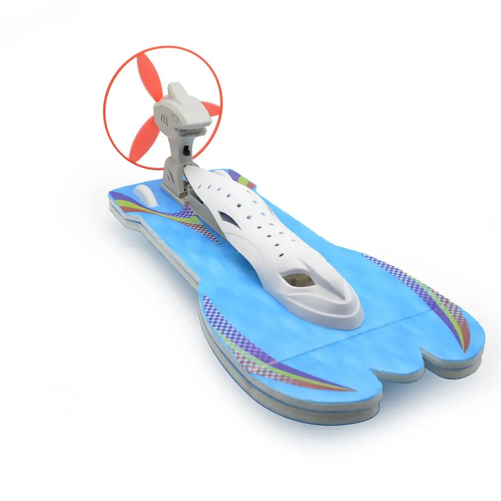 

Electric Vehicle Motor Boat Model DIY Science Education Toys Construction Toy Puzzle Game Toy Assembling Toys For Children Kids