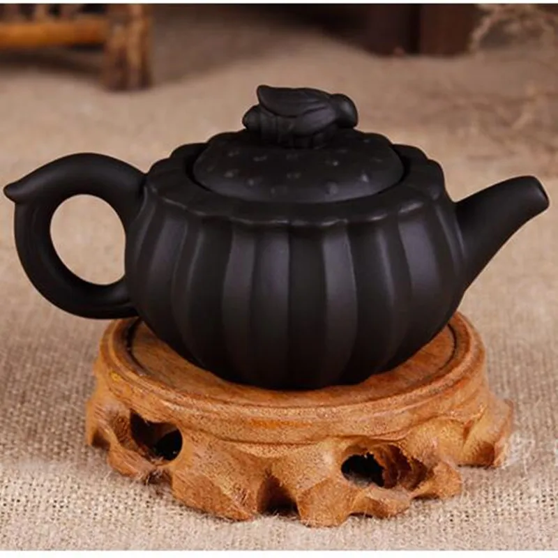

Handmade Zhu Ni Porcelain Small Teapot Ceramic tea set Tetera Bee Purple Clay Tea kettle Chinese Yixing Kung Fu Tea Set