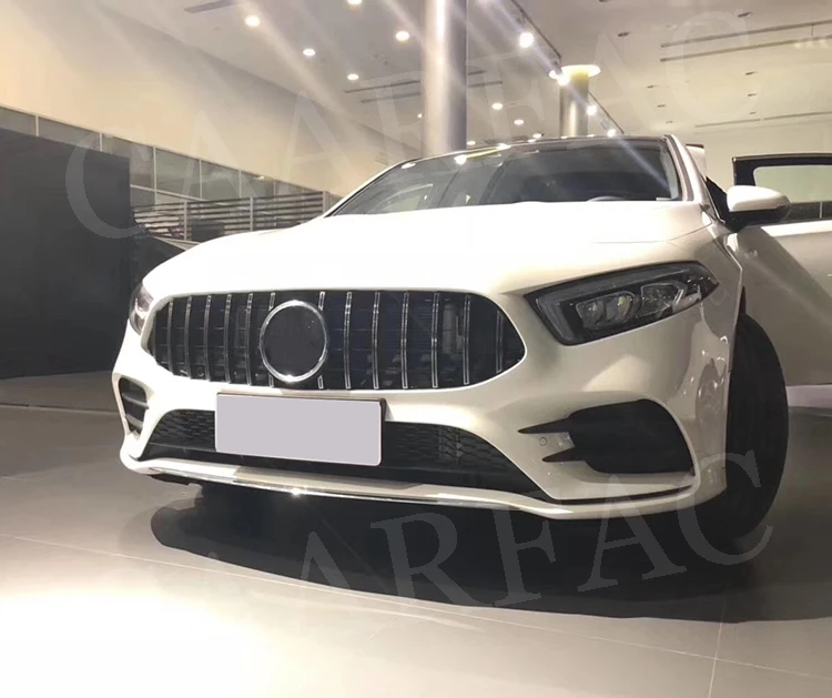 Для W176 GT ABS передняя решетка крышка для Mercedes Benz W176 A класс A180 A200 A260 A45 2013- бампер решетка сетка рамка