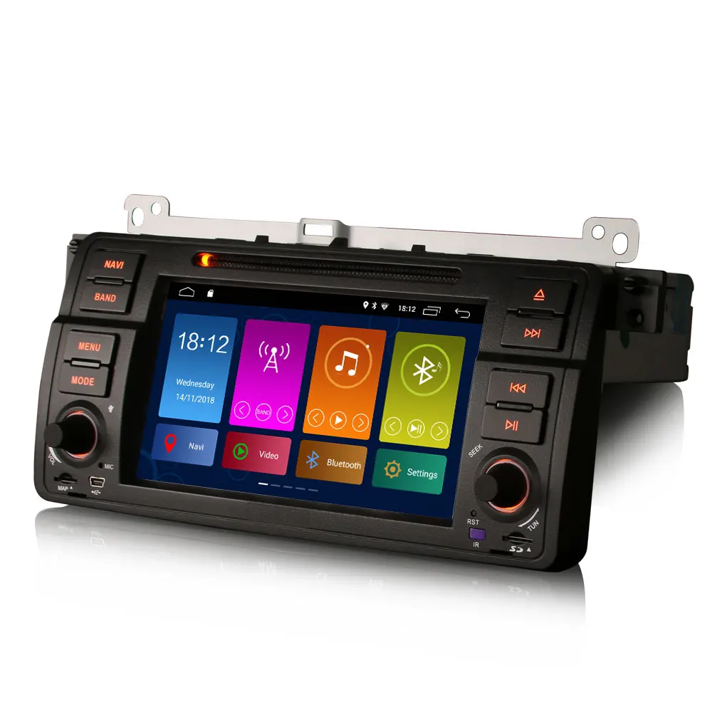 Best 7" Android 8.1 Oreo OS Car DVD Multimedia Navigation GPS Radio for Rover 75 1999-2005 with External DAB+ Receiver Box Support 2