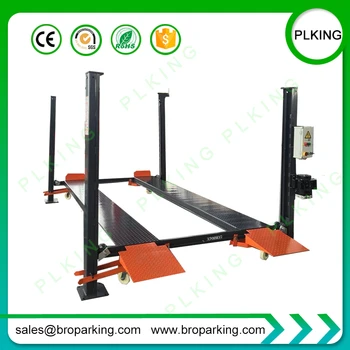 

Commercial Grade 4 Post Hobbyist Car Parking Lifts With CE Approved