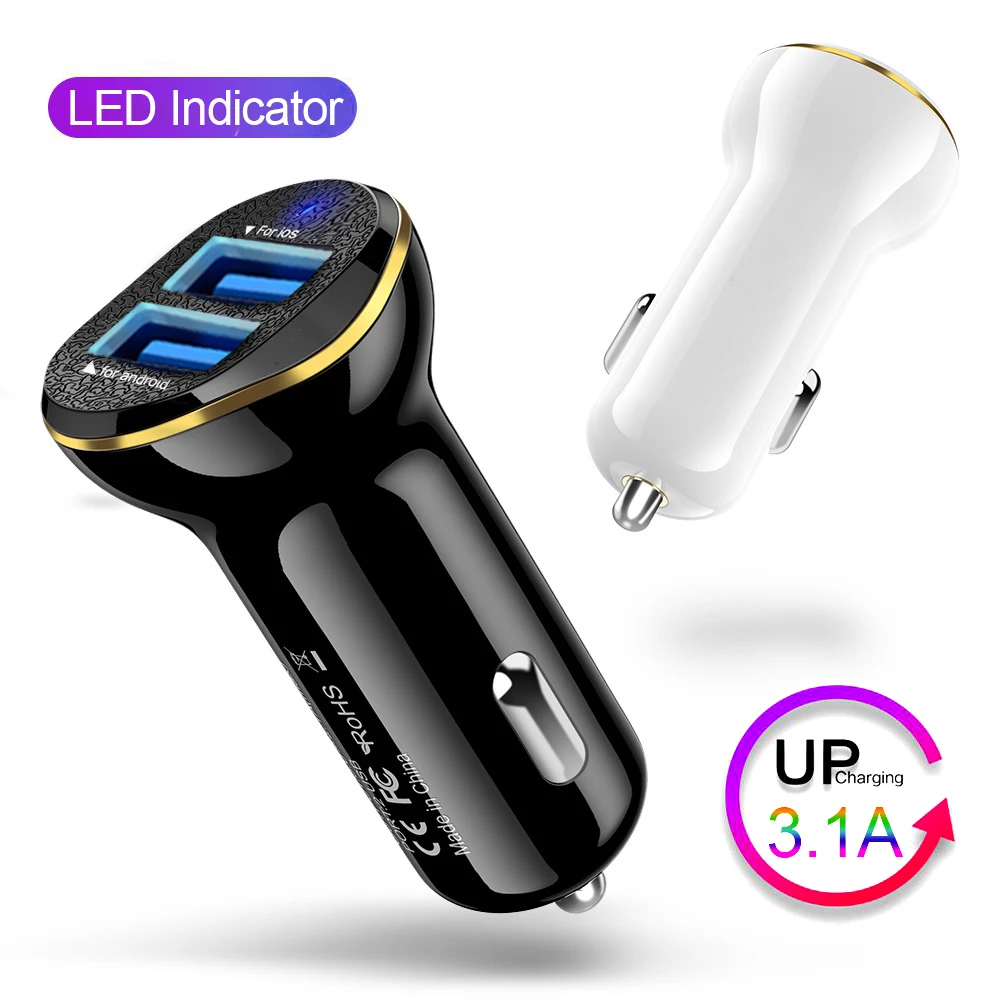 USB Car Charger For Samsung S9 S8 plus Fast Charging For The Phone