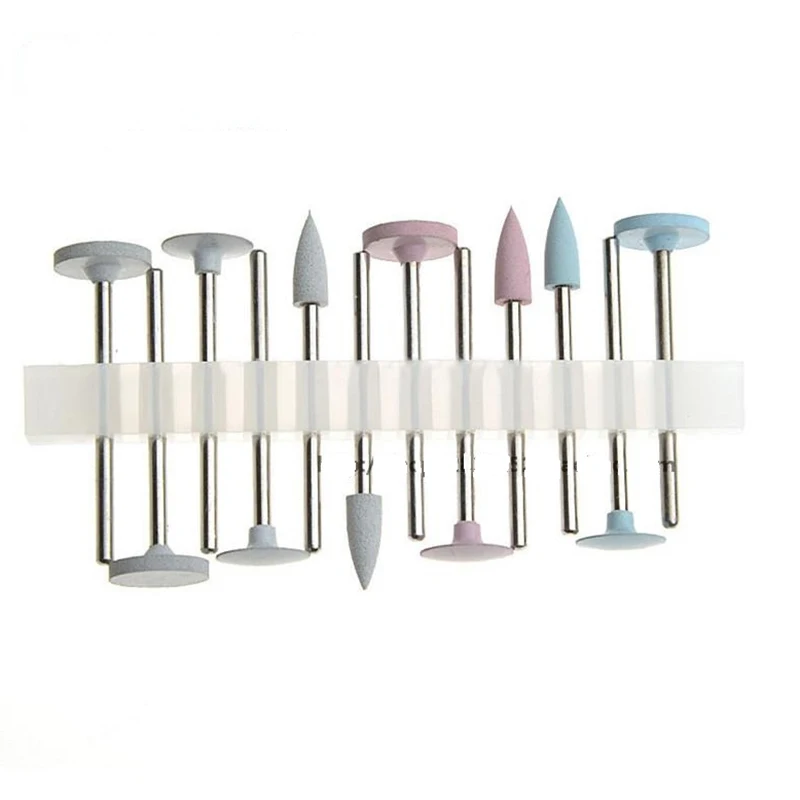 

48pcs Dental Lab SILICONE Porcelain Teeth Polishers Burs 2.35mm 12pcs/set