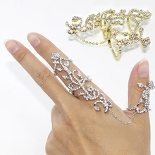 Moda de rosa de cristal Stack Knuckle anéis anel de moda jóias 75EE NY79 7IYW