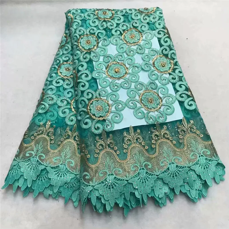 

ZQ!2018 High Quality African Lace Fabric Pure White French Net Embroidery Tulle Lace Fabric For Nigerian Wedding Party ! P112265