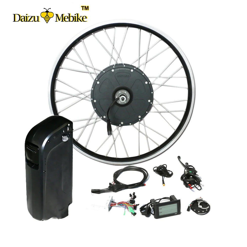 Buy 48V Electric Bicycle Conversion Kit 1000W for 26" 28" Motor Wheel with 16AH