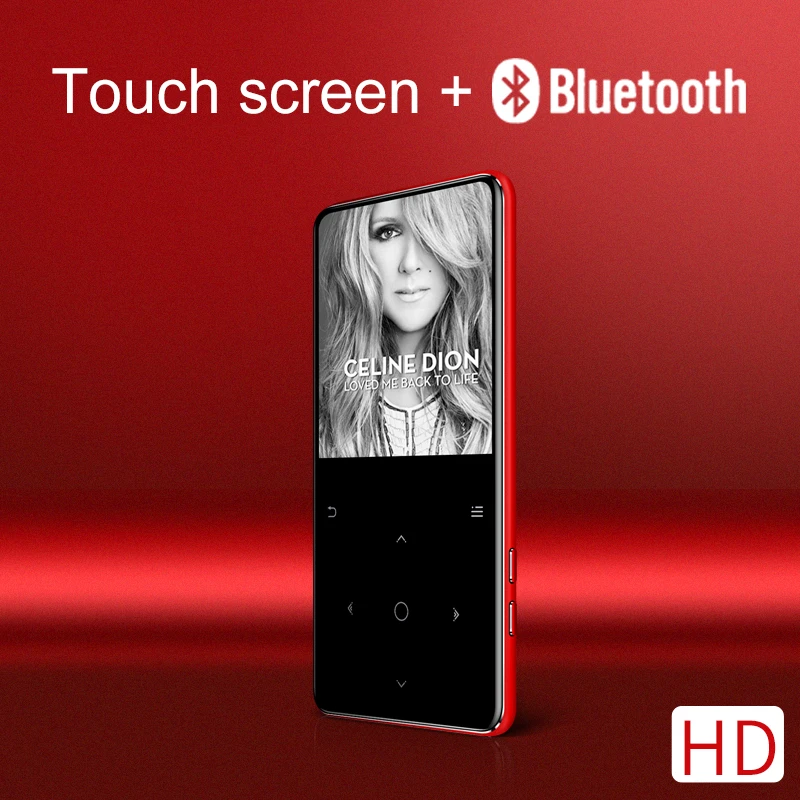 New-version-long-play-Bluetooth-touch-MP3-music-player-Bulit-in-16GB-and-Speaker-Slim-walkman