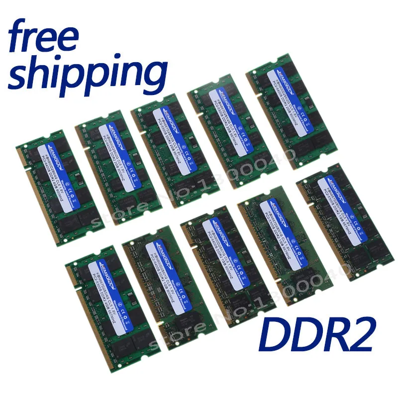 Оперативная память KEMBONA для ноутбука intel ram DDR2 1 ГБ/2 ГБ/4 ГБ 533 МГц/667 МГц/800 МГц 8 в PC2