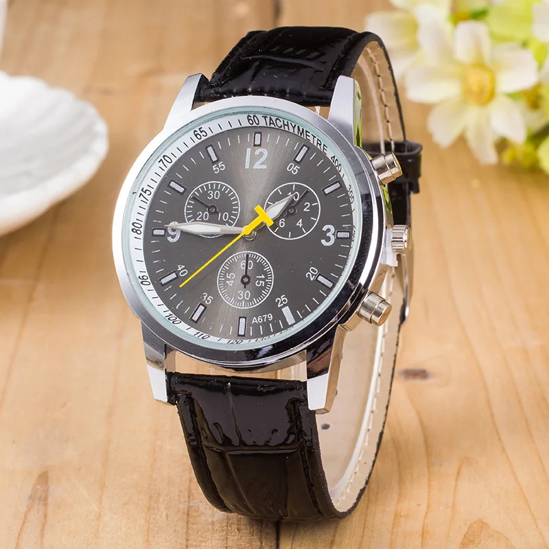 Модные часы из искусственной кожи для мужчин и женщин, роскошные брендовые Аналоговые Бизнес Кварцевые часы из нержавеющей стали, мужские часы