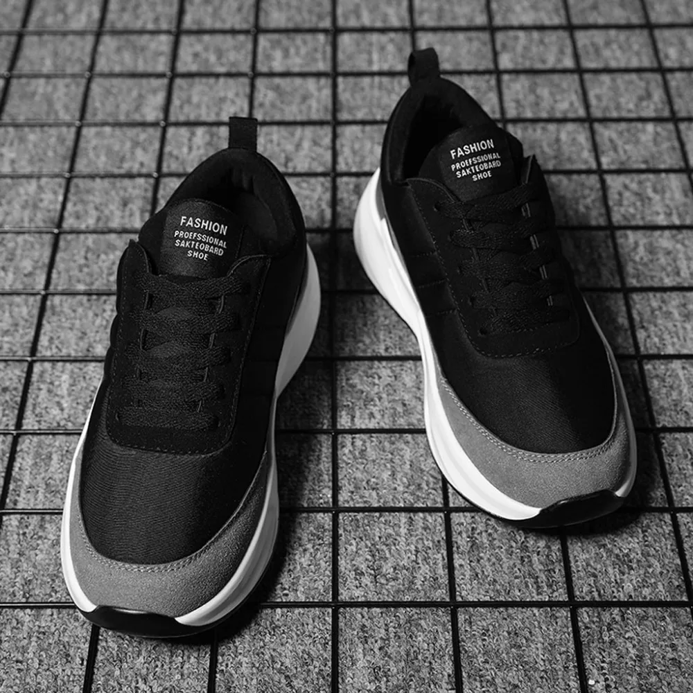 2019 Men's outdoor retro round head running shoes wild casual shoes mesh breathable non-slip sneakers homens for male 40J14 (19)