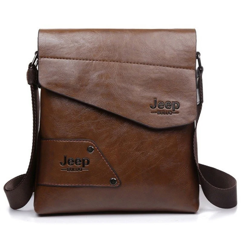

Luxury Brand Leather Bag Men Messenger Bag For Man Shoulder Bag Male Business Crossbody Bag Brown Black Casual Brifcase For IPAD