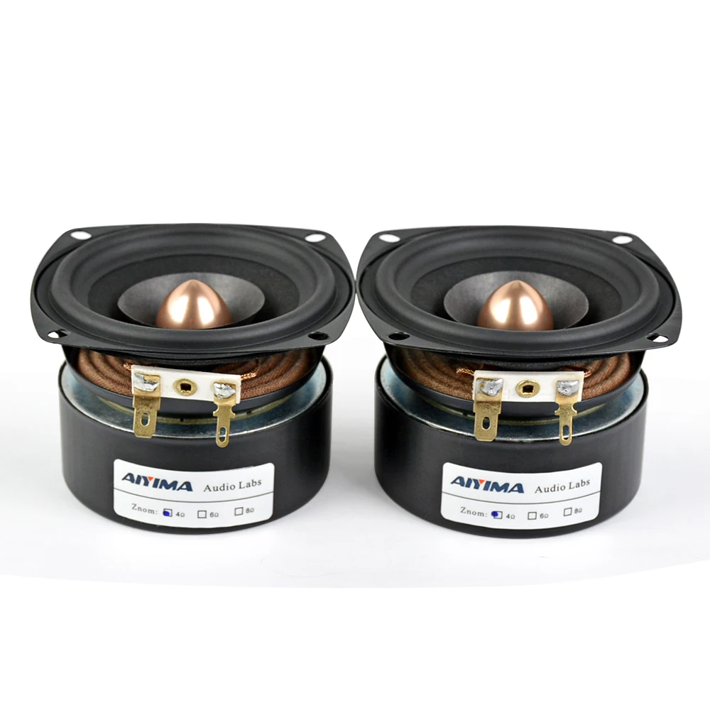 Fidelidade para Áudio Alto-falante Aiyima Peças Alta 4ohm 8ohm 15w 2 - Image 4