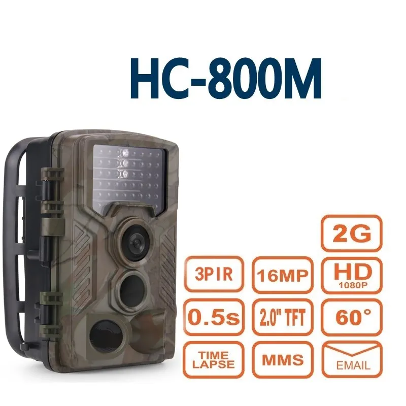 Photo-Traps Wild Camera Chasse Hunting Camera MMS GSM SMS HD 1080P Night Vision Scout guard Wildlife Camera monitor tiger (33)