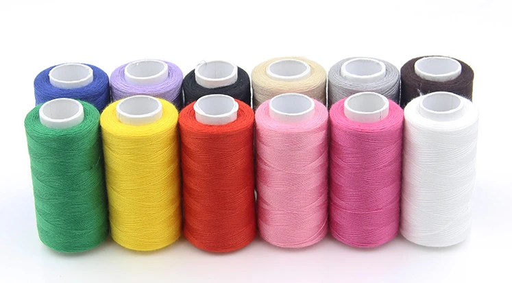 Household sewing kit sewing hand sewing thread for household sewing stitches Boxed Set 12 colors350Meter