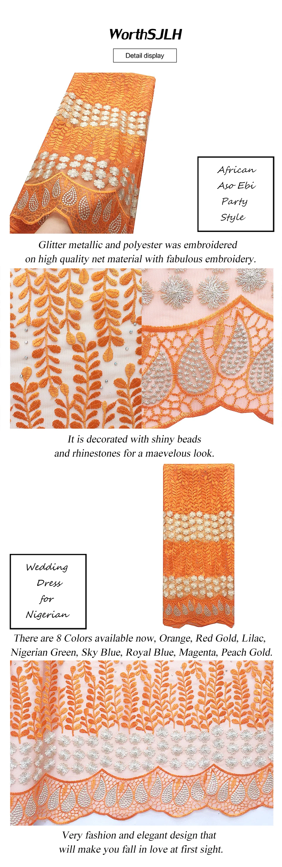 African Fabric Lace