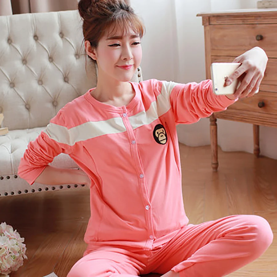 nursing winter pyjamas