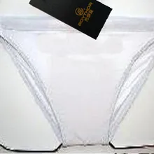 Брендовые новые индивидуальные мужские плавки BOYTHOR, мужские плавки с низкой талией, белые треугольные одноцветные сексуальные плавки