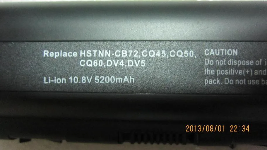 HSW ноутбук батарея для hp HSTNN-Q34C HSTNN-UB72 HSTNN-UB73 HSTNN-W48C HSTNN-W49C HSTNN-W50C HSTNN-XB72 HSTNN-XB73 HSTNN-XB79