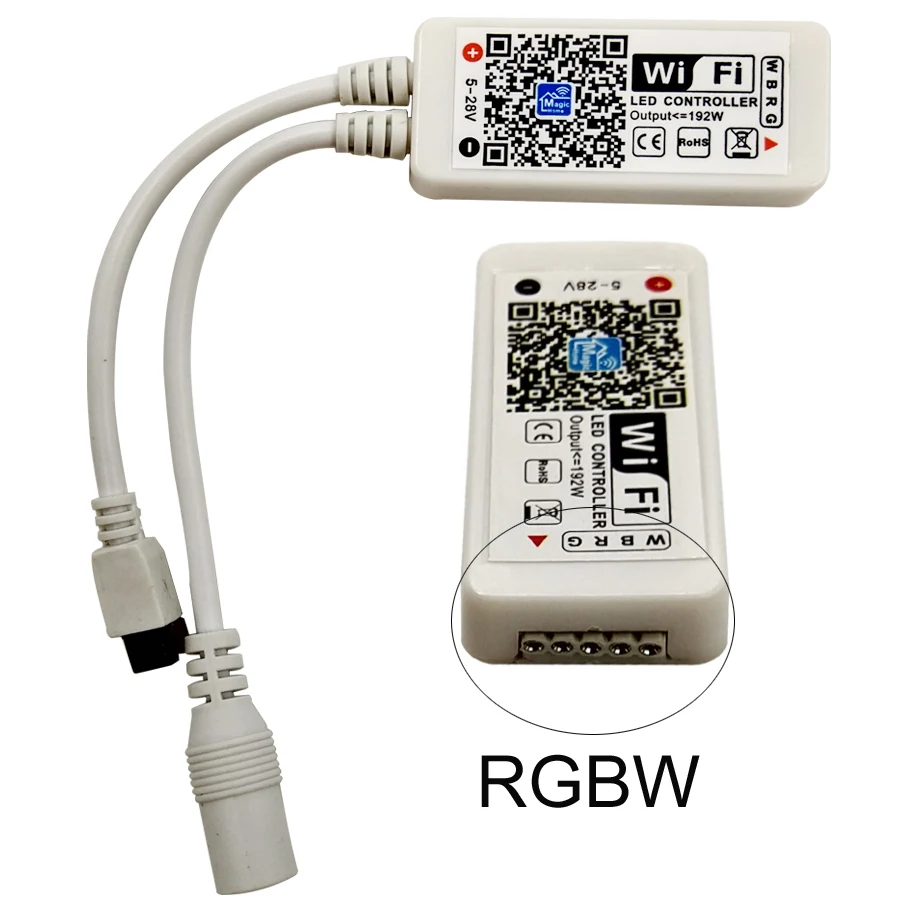 Мини Bluetooth WiFi светодиодный контроллер DC 5 в 12 В для RGB/RGBW СВЕТОДИОДНАЯ лента SMD 3528 5050 2835 управление музыкой и домом WiFi контроллер