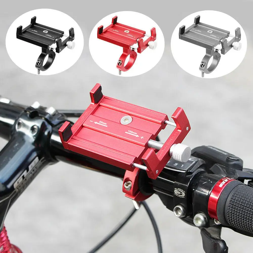

For Cell Phone GPS Aluminum Motorcycle Bike Bicycle Holder Mount MTB Handlebar Car Stand