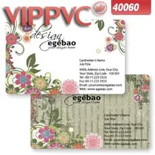 A40060 Бизнес визитная карточка для печать пластиковых карт 0,38 мм