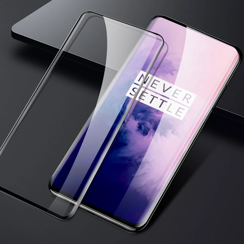 3D стекло для oneplus 7 Защитный flim Mofi pro закаленное полный экран защита