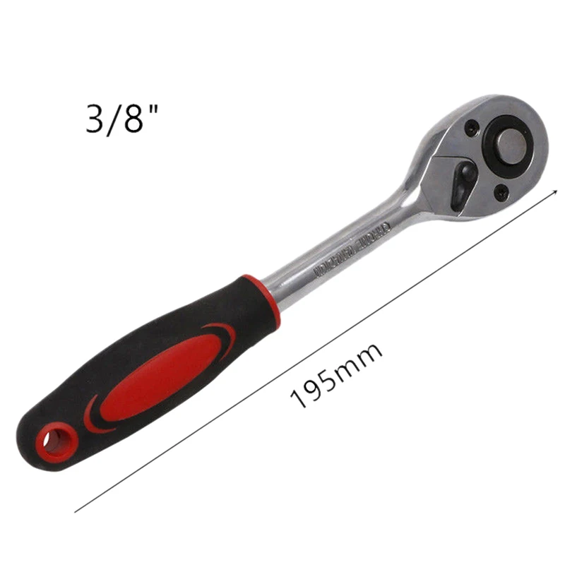 Chrome Vanadium Steel 1//2 3//8 1//4 Inch Ratchet Wrench 24 Teeth Torque Wrench Quick Release Wrench Professional Hand Tools