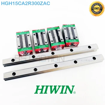 

Genuine HIWIN HGH15CA2R300ZAC Linear Guideway HGR15 300mm Linear Rail HGH15CA Linear Carriage in C Grade ZA Preload
