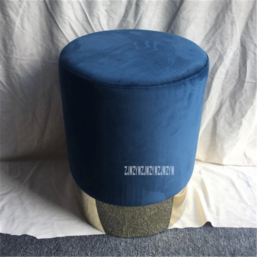 New Modern Simple Design Soft Round Stool Z-045 Small Footstool High-quality Household Fashion Nordic Creative Shoe Change Stool New Modern Simple Design Soft Round Stool Z-045 Small Footstool High-quality Household Fashion Nordic Creative Shoe Change Stool