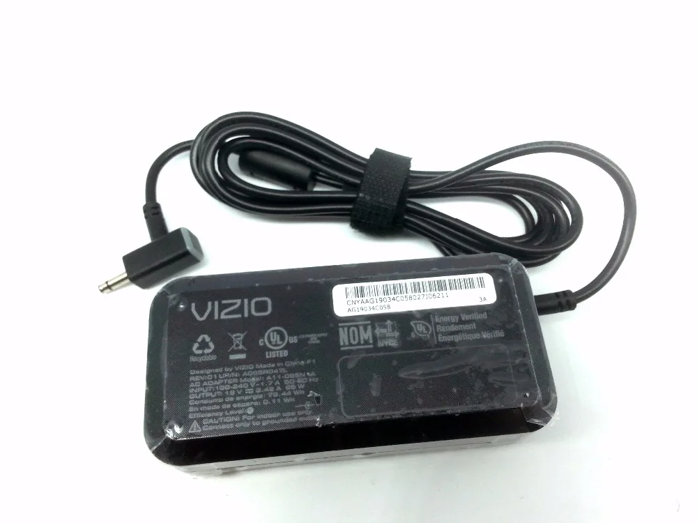 

genius Original AC adapter for Vizio CT-14 CT-15 laptop 19V3.42A A065R047L adapter, without ac cord UP/N A11-065N1A