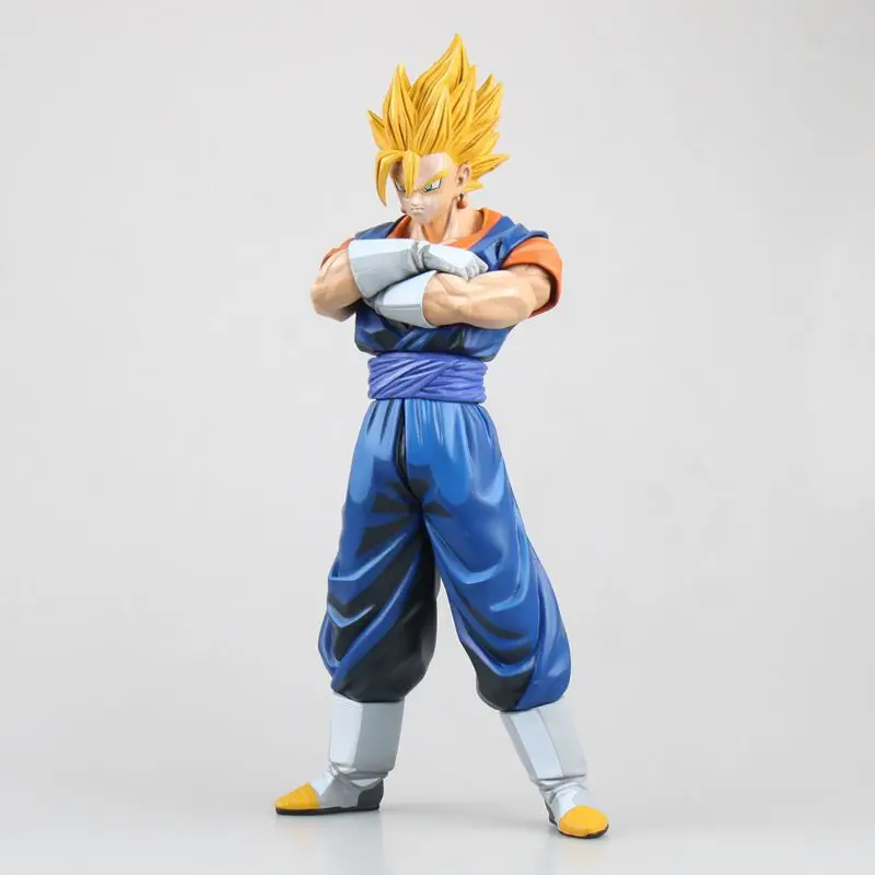 26 Cm Ukuran Besar Jepang Anime Figure Dragon Ball Gogeta Komik Ver Action Figure Collectible Model Mainan Untuk Anak Laki Laki Aliexpress - roblox gogeta