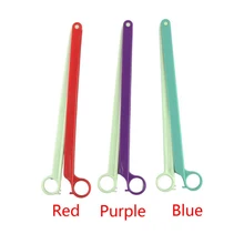 Питьевая Пластик Ножницы в форме закуски Еда сумка для хранения герметизации клип