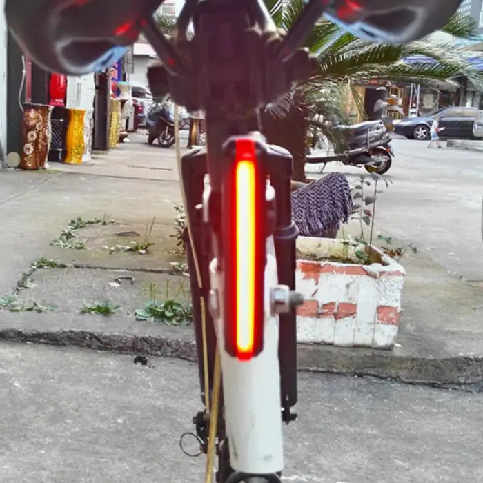 Ультра яркий велосипедный светильник USB перезаряжаемые задние фонари велосипеда задний светодиодный велосипедный безопасный светильник для вспышки аксессуары ASD88