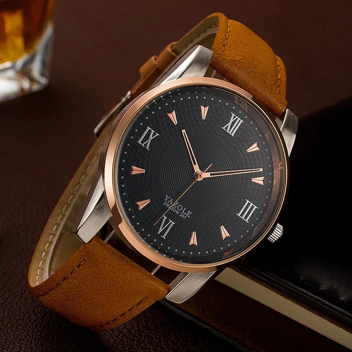 

Yazole Mens Watches Top Brand Luxury Quartz Watch Men Wristwatches Male Clock Wrist Watch Quartz-watch Relogio Masculino YZL397