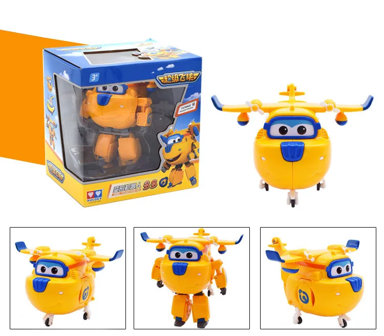 15cm Donnie Super Wings Big Size Planes Transformation Robot Action Figures Toys Super Wing Mini Jett Toy for Christmas Gift 15cm Donnie Super Wings Big Size Planes Transformation Robot Action Figures Toys Super Wing Mini Jett Toy for Christmas Gift