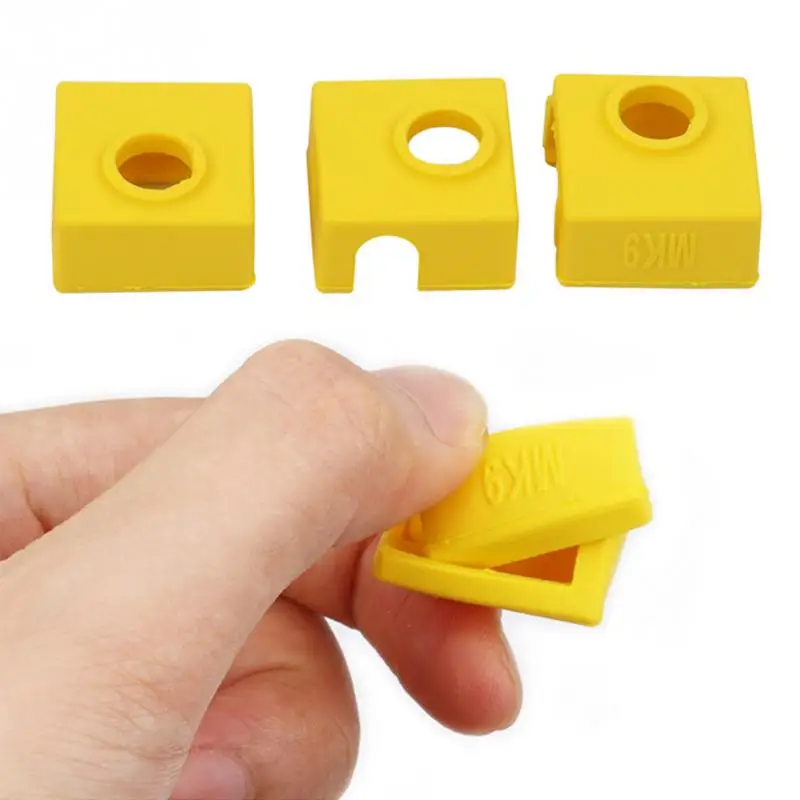 

3D Printer MK9 Silicone Socks Block Heater Silicone Insulation cover for Replicator Anet a6 a8 i3 MK7 / MK8 / MK9