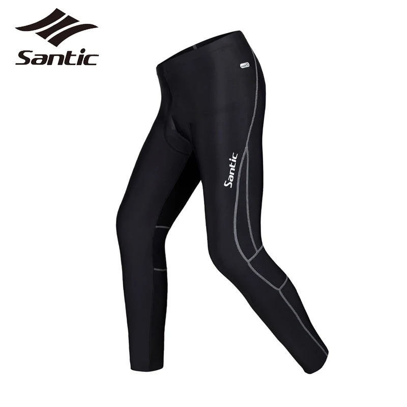 

Santic Cycling Pants Breathable High Elastic Bicycle Trouser Mtb Spring Summer Gel Pad Cycling Tights Men Riding Sports Pants