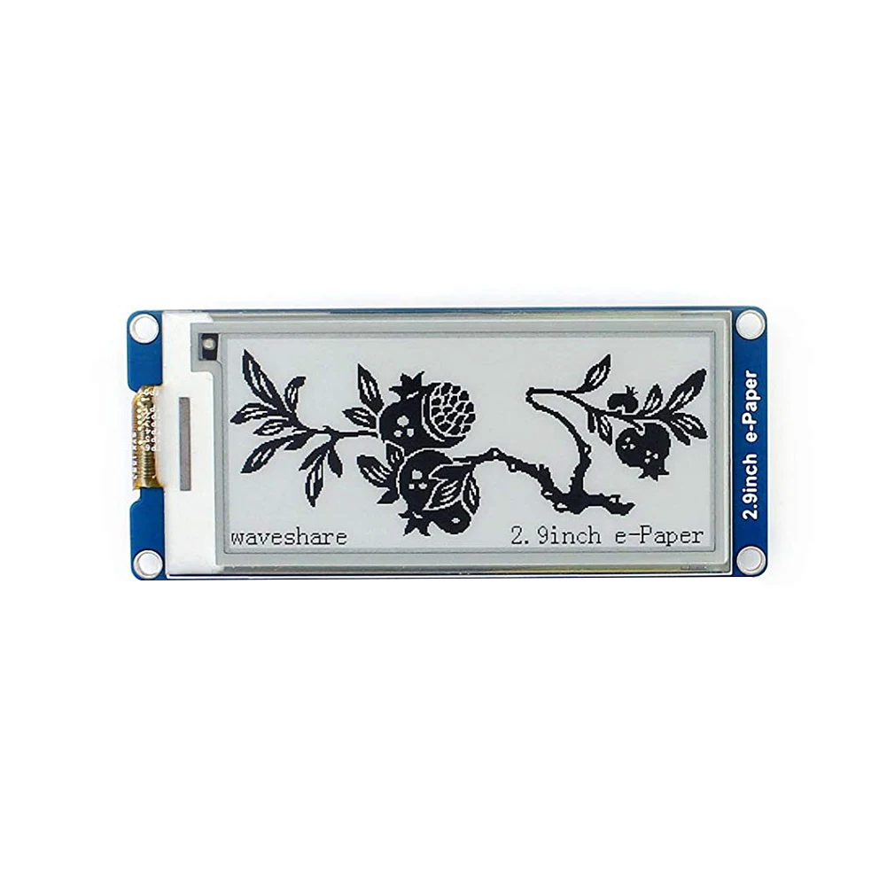 

2.9 Inches Refresh E-ink Display Module SPI Interface Two-Color Epaper Screen Accessories Practical Industry For Raspberry Pi