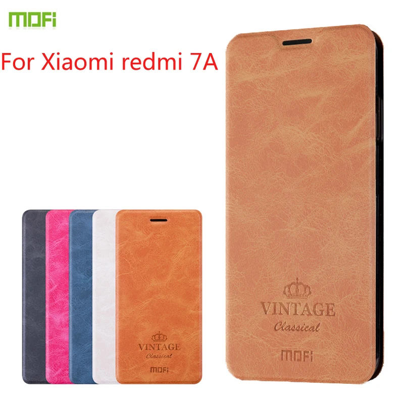 

For Xiaomi Redmi 7A Case MOFI Flip Leather Stand Case For Xiaomi Redmi 7A High Quality PU Leather Cover For Xiaomi Redmi 7A