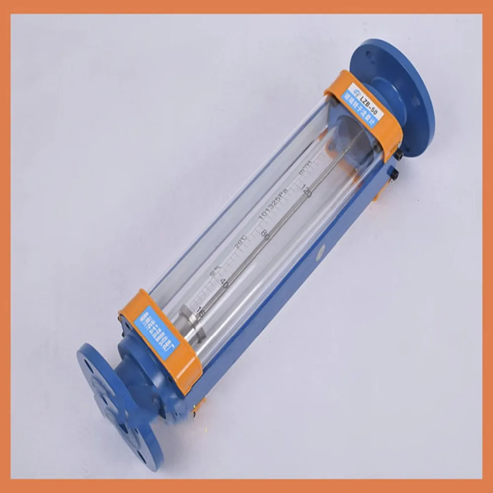 

DN50 LZB -50 glass rotameter flow meter for liquid.flange connection,LZB50 Tools flowmeters Analysis Instruments Flow Measuring