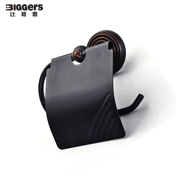 

Free shipping Biggers copper toilet paper holder vogue black bronze finish 2805